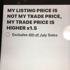 Information on trades